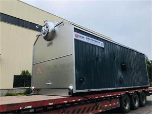 SZS8噸生物質蒸汽鍋爐發往廣東梅州