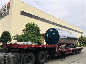 WNS6噸燃氣蒸汽鍋爐發往河南焦作