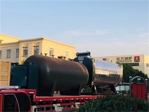 2800KW燃氣導熱油鍋爐發往四川德陽