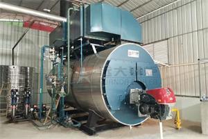 廣西茶葉公司6噸燃氣冷凝蒸汽鍋爐項目